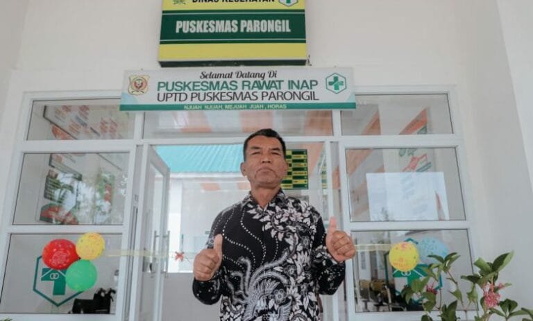 Puskesmas Parongil Diresmikan Bupati Dairi, Tokoh Masyarakat: Kami Bangga, Pelayanan Sudah Bagus