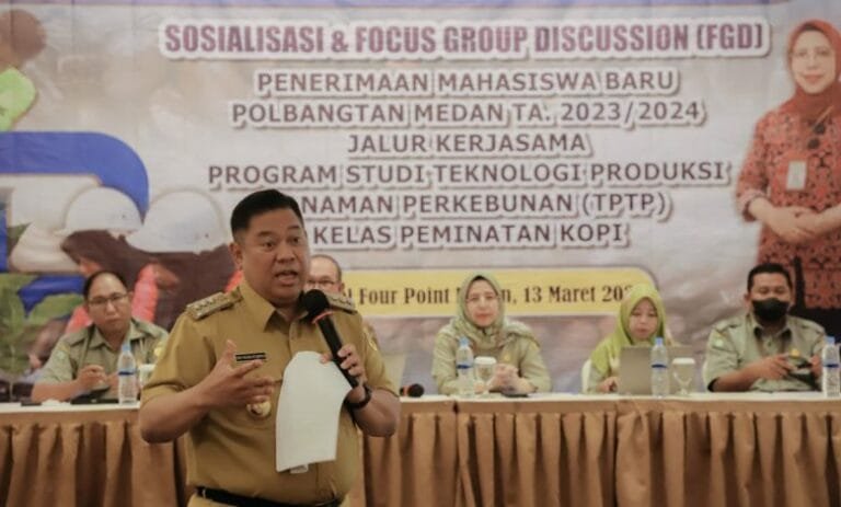 Polbangtan Medan Buka Program Studi Peminatan Kopi, Bupati Dairi: Ini Kesempatan Kembalikan Kejayaan Kopi Sidikalang