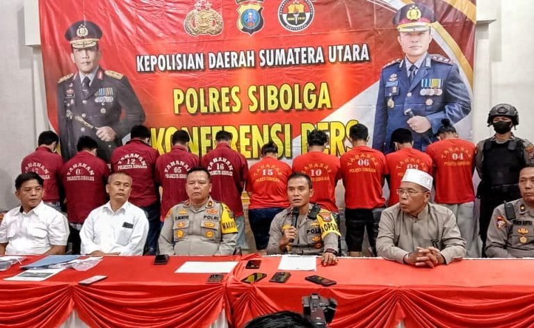 Korbankan NKRI, Empat Orang Diamankan Polres Sibolga Dalam Kasus Lahgun BBM Ilegal
