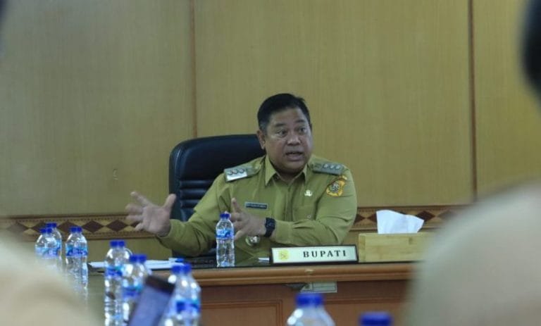 Wujudkan Satu Data Indonesia, Bupati Eddy Berutu Minta Seluruh OPD Himpunan dan Kirimkan Data ke Portal data.dairikab.go.id