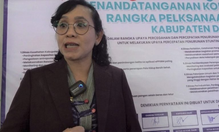 OPD dan Organisasi di Dairi Komitmen Wujudkan Percepatan Penurunan Stunting