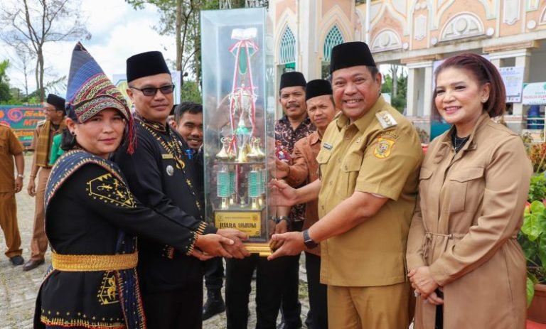 MTQ Kabupaten Dairi Dibuka, Bupati Dairi: Mari Bangun Moderasi Beragama yang Baik di Dairi