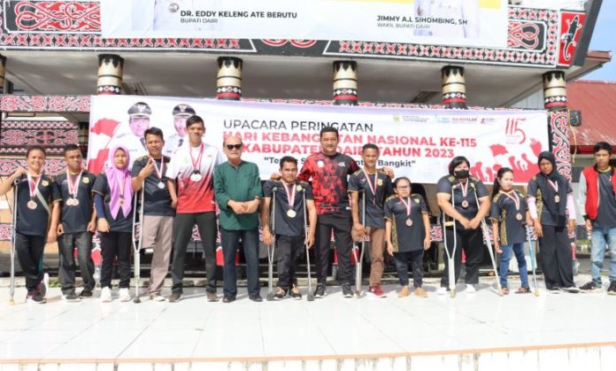 Berikut Nama Atlet yang Bawa 16 Medali untuk Dairi di Ajang Pekan Paralympic Provinsi II Sumatera Utara 2023