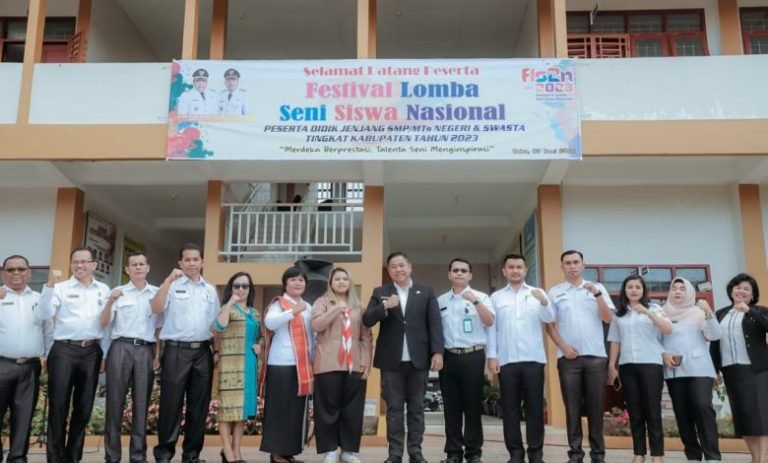 Seleksi FLS2N Kabupaten Dairi, Bupati Eddy Berutu: Ini Ajang Pengembangan Bakat Seni Siswa