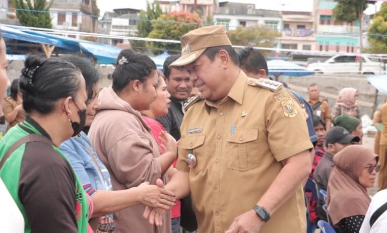 Korban Kebakaran Pasar Sidikalang Apresiasi Respons Cepat Pemkab Dairi