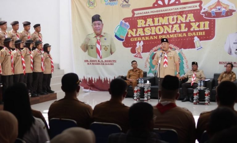 Para Orangtua Pramuka Cabang Kabupaten Dairi, Bangga Berangkatkan Anaknya Ikuti Rainas XII di Jakarta