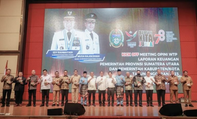 Kabupaten Dairi Terima Piagam Penghargaan Pemprovsu 9 Kali WTP