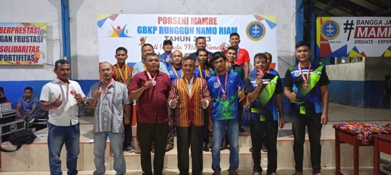 Porseni Mamre GBKP Runggun Namo Riam Ditutup Semoga Tumbuh Jiwa yang Baru