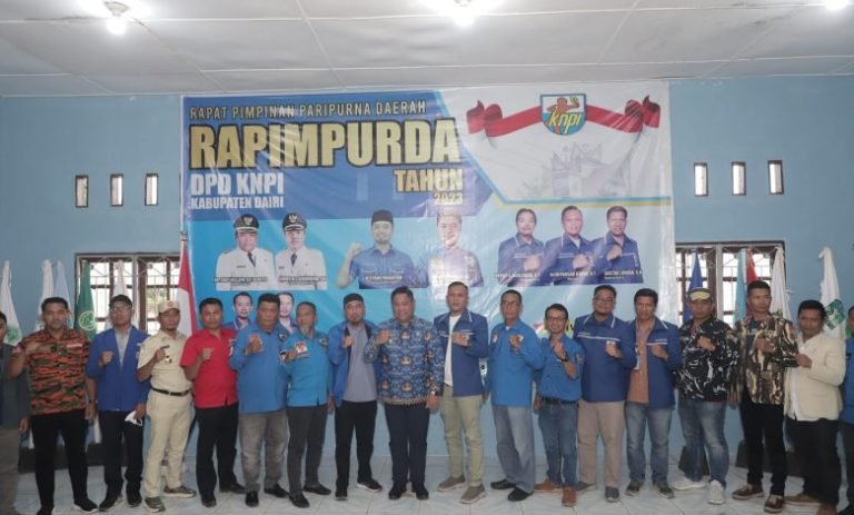Bupati Dairi Eddy Berutu Minta KNPI Punya Keunggulan yang Jauh Lebih Baik