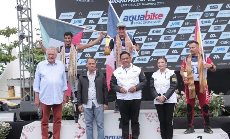 Pastorello, Pembalap Jetski Asal Prancis Juarai Aquabike World Championship 2023 di Silalahi