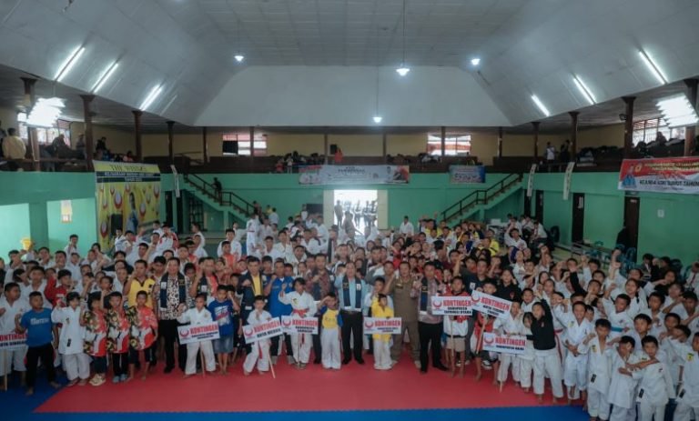 Dairi Tuan Rumah Kejurda Karate ASKI Sumut, Diharapkan Lahirkan Atlit Karate yang Membanggakan