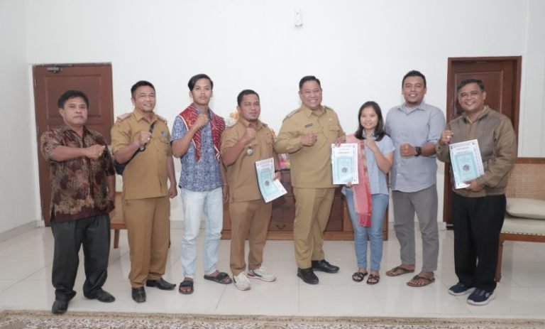 Bupati Dairi Terima Audiensi Panitia Gendang Guro-Guro Aron Muda Mudi Tigalingga “Mburo Ate Tedeh”