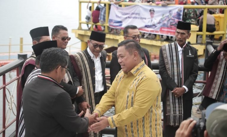 Raja Turpuk Silahisabungan Apresiasi Bupati Eddy Berutu Atas Terselenggaranya Aquabike Jetski 2023
