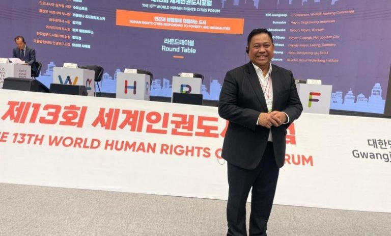 Hebatnya, Bupati Dairi Eddy Berutu Diundang Khusus Hadiri Acara Hak Asasi Manusia di Korea Selatan