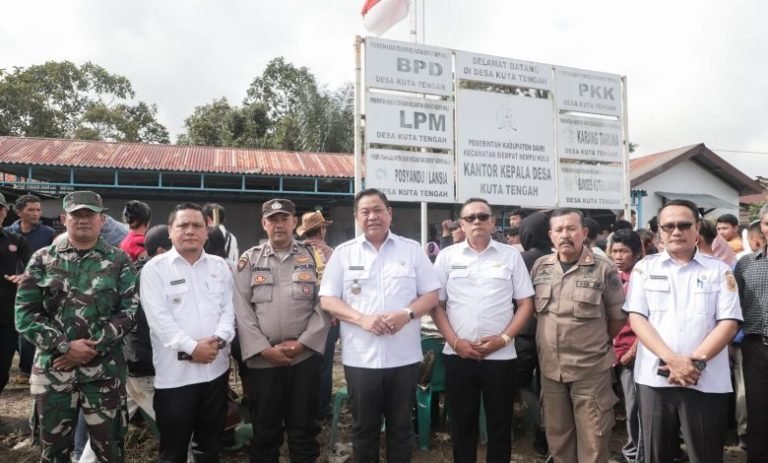 Pantau Pilkades, Bupati Eddy Berutu: Sejauh Ini Semua Berjalan Lancar