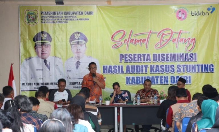 Diseminasi Audit Kasus Stunting Tahap 2 di Lingkungan Pemkab Dairi