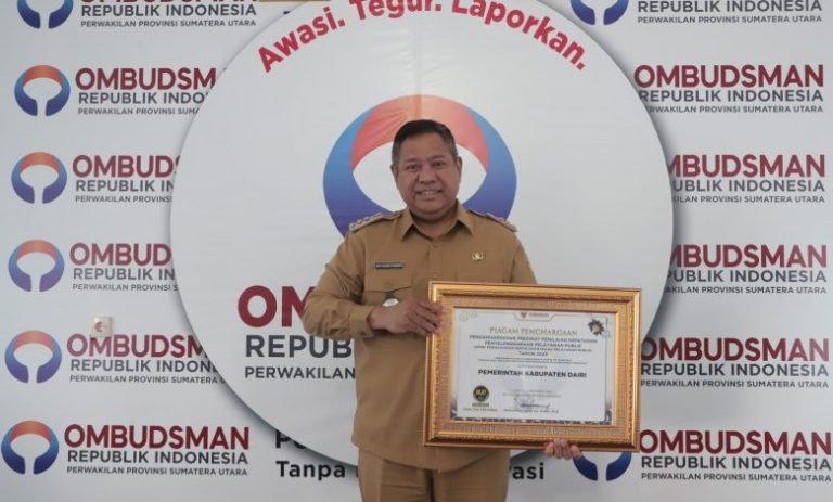Bravo! Pemkab Dairi Kembali Raih Penghargaan Zona Hijau dengan Predikat A