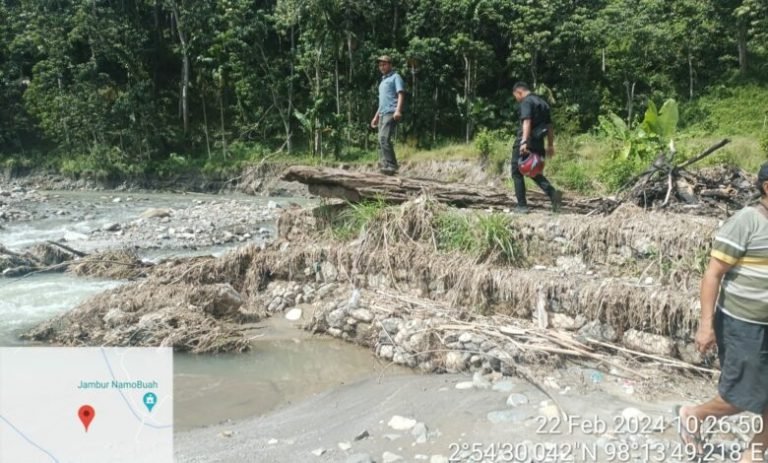 Gerak Cepat Pemkab Dairi Atasi Banjir di Desa Lau Bagot