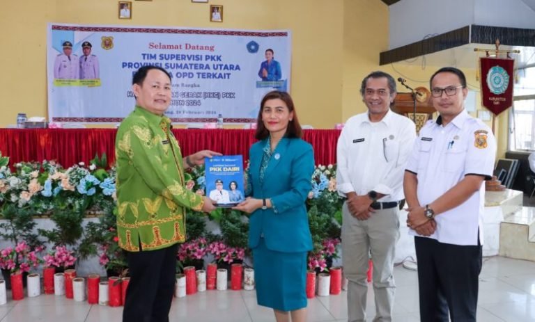 TP PKK Sumut Lakukan Supervisi PKK Tahun 2024 ke Kabupaten Dairi