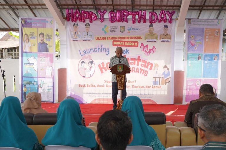 Bupati Asahan Buka Launching Pemeriksaan Kesehatan Gratis