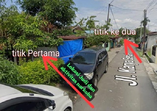 Barak Judi dan Narkoba di Jalan Dipanegara Medan Baru Kembali Buka, Polisi Akan Tindak