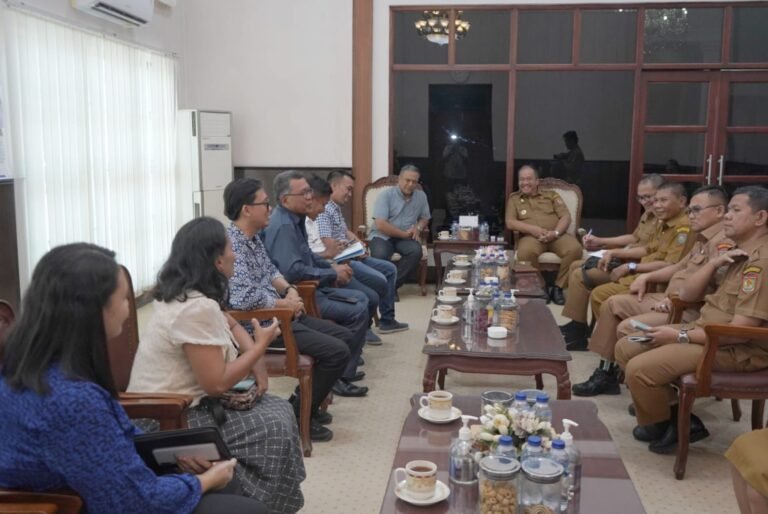 Sinergi Ekonomi dan Sosial Keagamaan, Bupati Asahan Terima Audiensi BI dan Organisasi Katolik