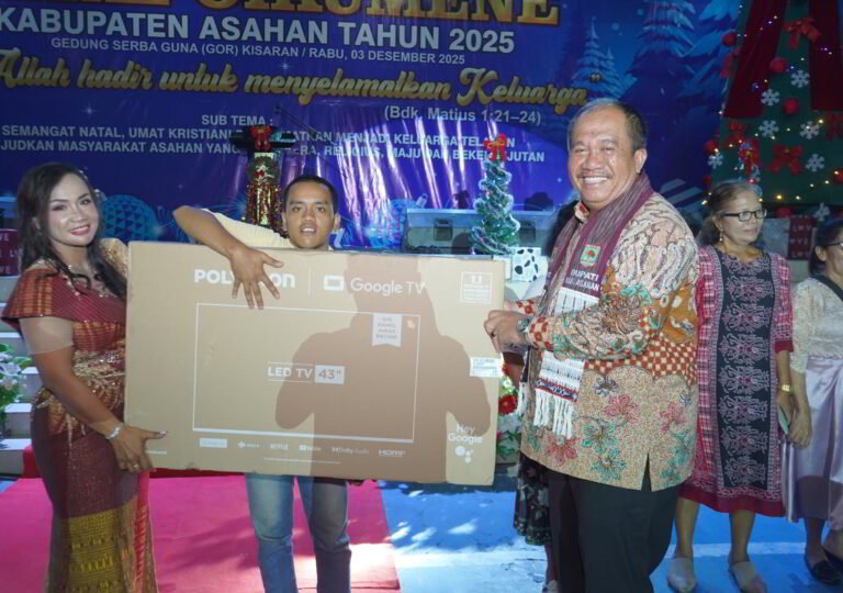 Perayaan Natal Oikumene Asahan 2025 Penuh Sukacita dan Pererat Kerukunan Antarumat