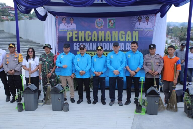 Pemprov Sumut Bersama Pemkab/Pemkot Canangkan Gerakan Indonesia ASRI di Parapat