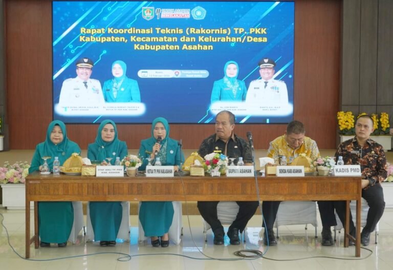 TP PKK Kabupaten Asahan Gelar Rakornis, Siapkan Strategi Hadapi Sembilan Lomba