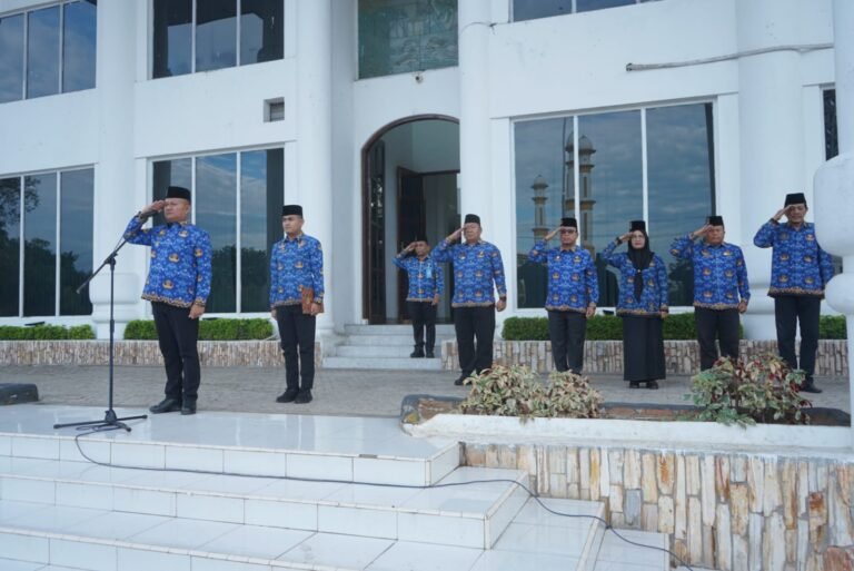 Wabup Asahan Pimpin Apel Hari Kesadaran Nasional, Tekankan Disiplin dan Budaya Kerja