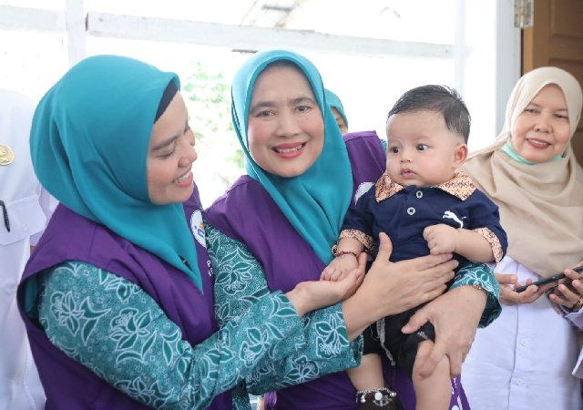 Kunjungan Tim Posyandu Kabupaten Asahan Untuk Penilaian Lomba Tingkat Provinsi